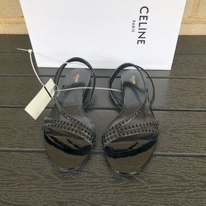 Celine flat shoes black. Size 38